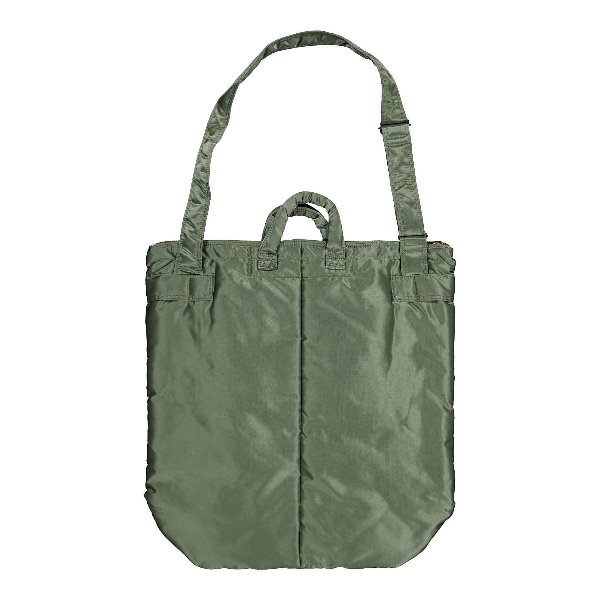Porter-Yoshida & Co. Tanker 2Way Helmet Bag Sage Green Tote Bags & Shoppers Close-up | Overkill