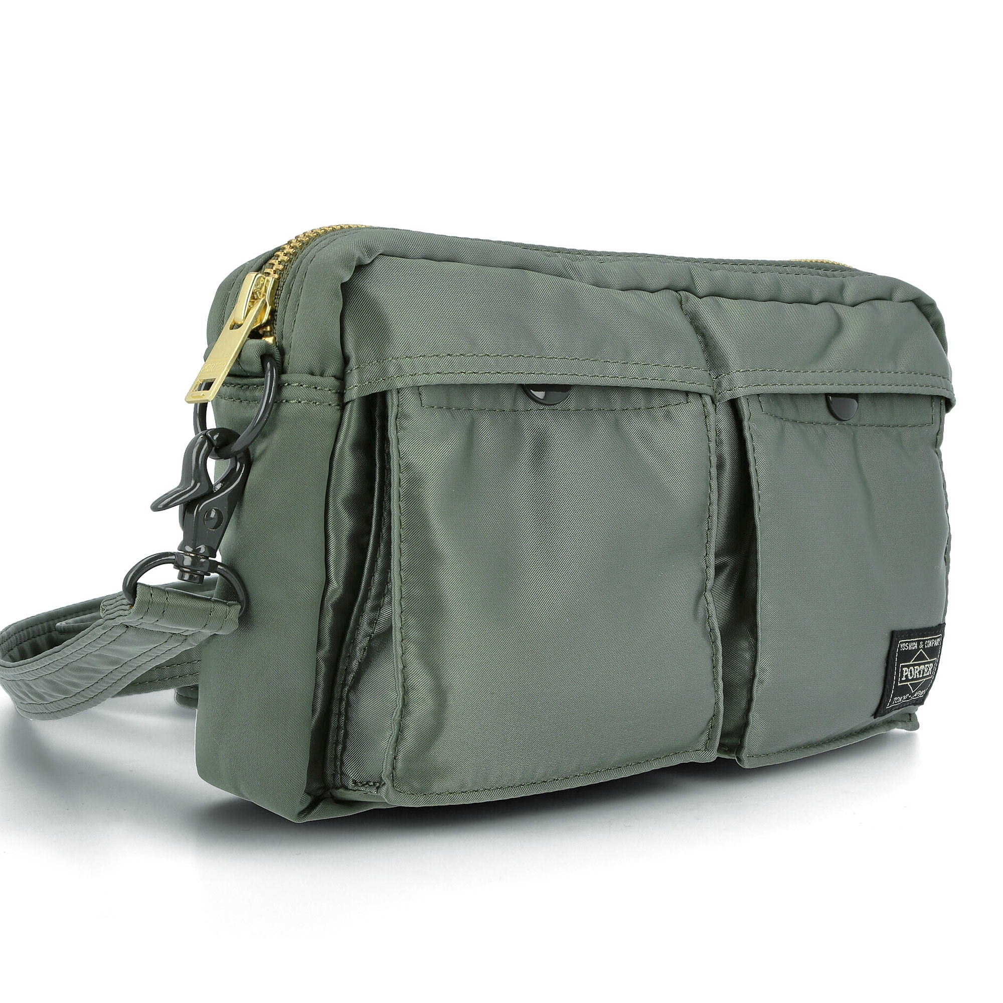 Porter-Yoshida & Co. Tanker Shoulder Bag Sage Green Shoulder & Cross Body Bags Detailfoto | Overkill