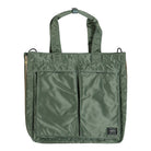 Porter-Yoshida & Co. Tanker 2Way Tote Bag Sage Green Tote Bags & Shoppers 622-76673-30 | Overkill