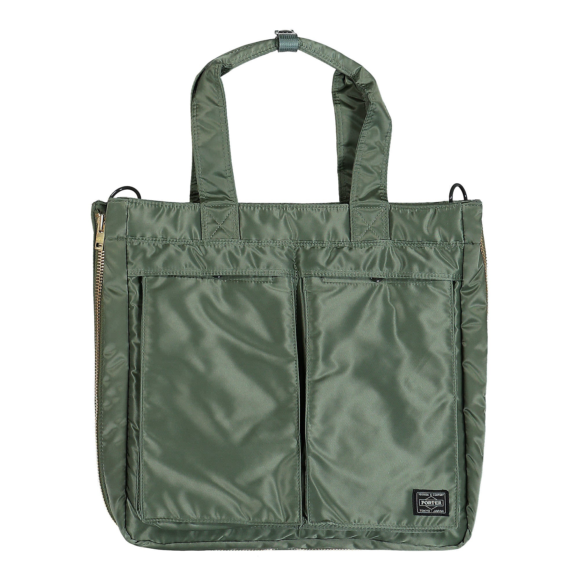 Porter-Yoshida & Co. Tanker 2Way Tote Bag Sage Green Tote Bags & Shoppers 622-76673-30 | Overkill