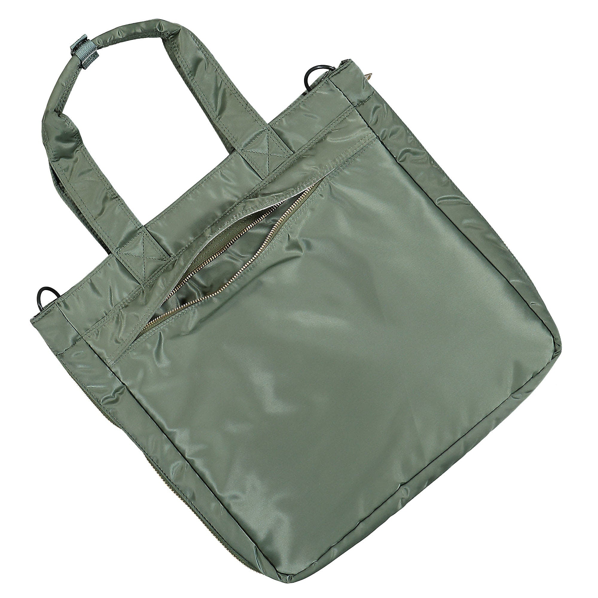 Porter-Yoshida & Co. Tanker 2Way Tote Bag Sage Green Tote Bags & Shoppers Detail view 1 | Overkill