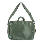Porter-Yoshida & Co. Tanker 3Way Briefcase Sage Green Briefcases & Messenger Bags Close-up | Overkill