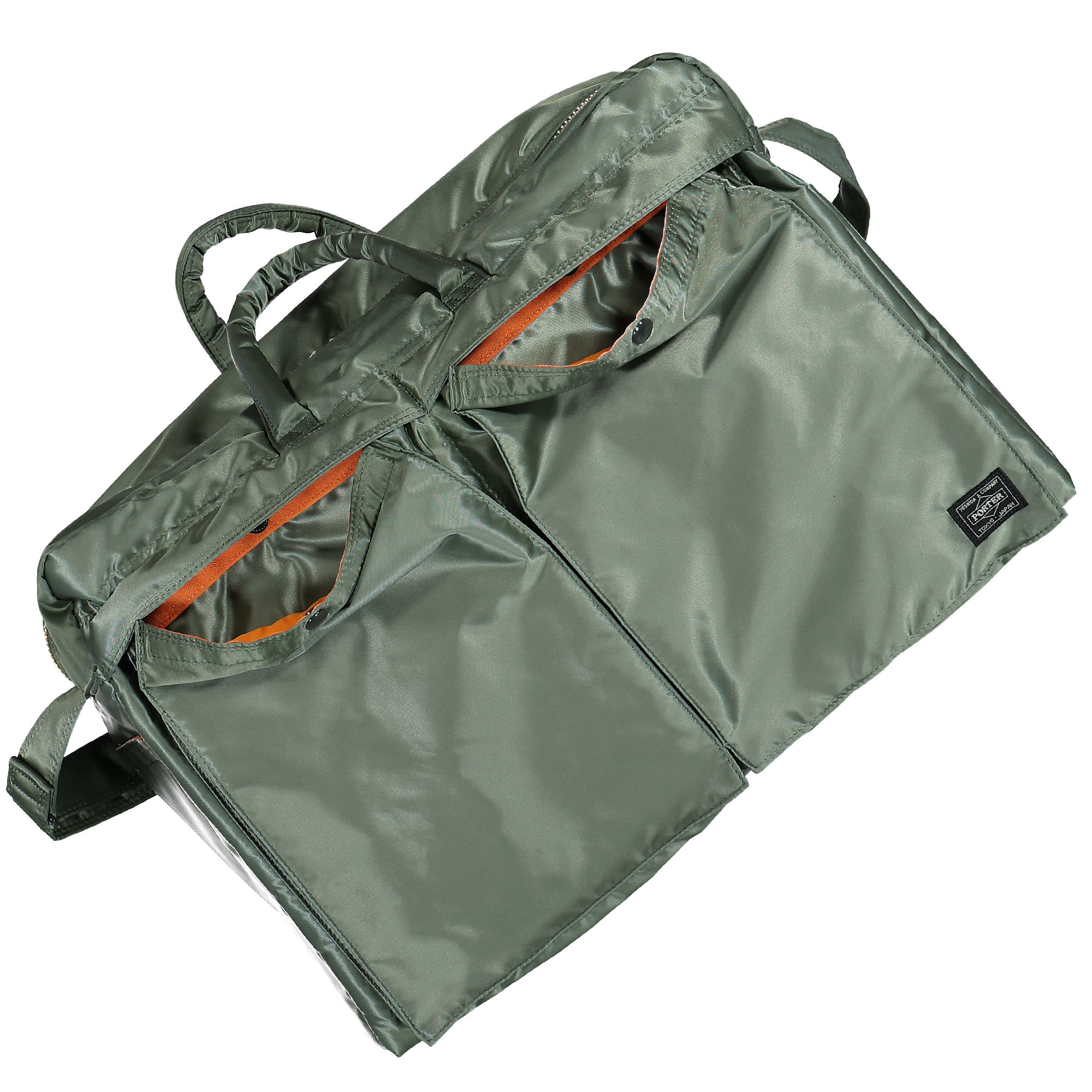 Porter-Yoshida & Co. Tanker 2Way Duffle Bag S Sage Green Briefcases & Messenger Bags  Material | Overkill