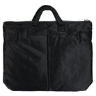 Porter-Yoshida & Co. Tanker Short Helmet Bag S Black Briefcases & Messenger Bags Close-up | Overkill