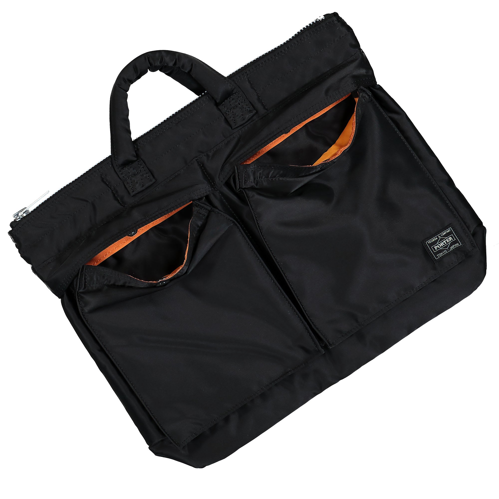 Porter-Yoshida & Co. Tanker Short Helmet Bag S Black Briefcases & Messenger Bags  Material | Overkill