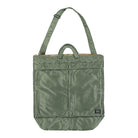 Porter-Yoshida & Co. Tanker 2Way Helmet Bag Sage Green Tote Bags & Shoppers 622-78332-30 | Overkill