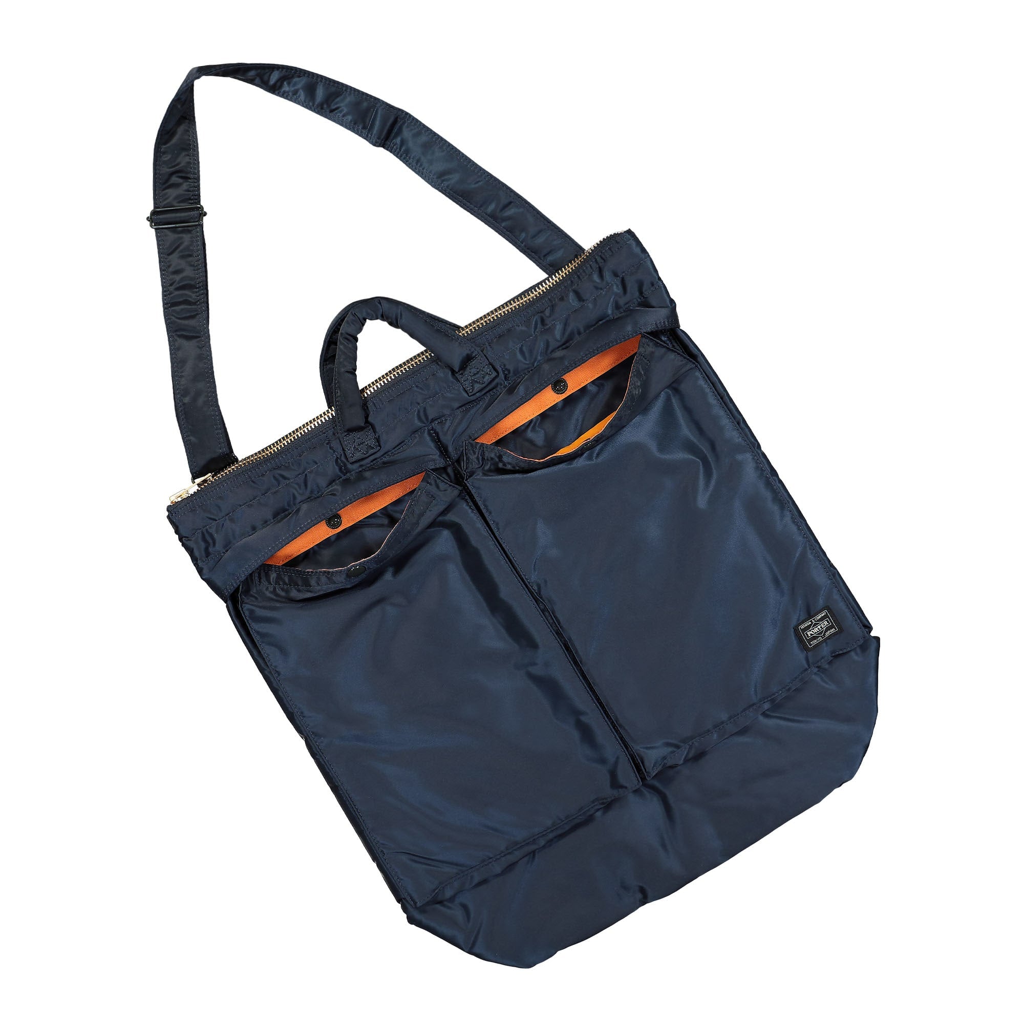 Porter-Yoshida & Co. Tanker 2Way Helmet Bag Iron Blue Tote Bags & Shoppers  Material | Overkill