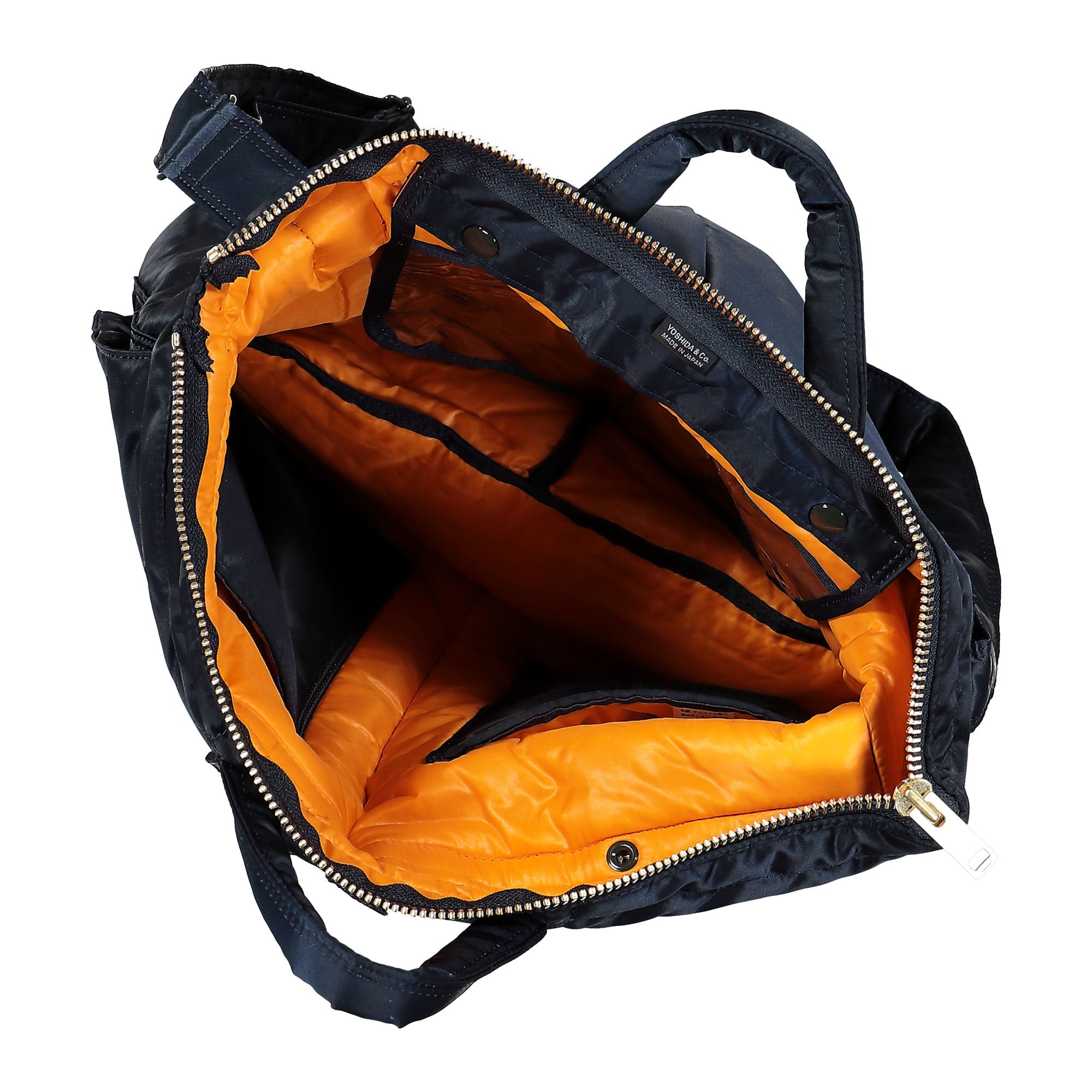 Porter-Yoshida & Co. Tanker 2Way Helmet Bag Iron Blue Tote Bags & Shoppers Detailfoto | Overkill