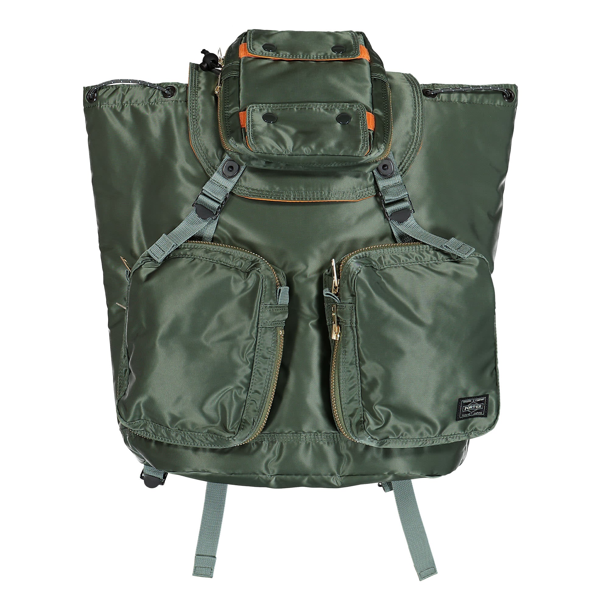 Porter-Yoshida & Co. Tanker Ruck Sack Sage Green Backpacks 622-79162-30 | Overkill