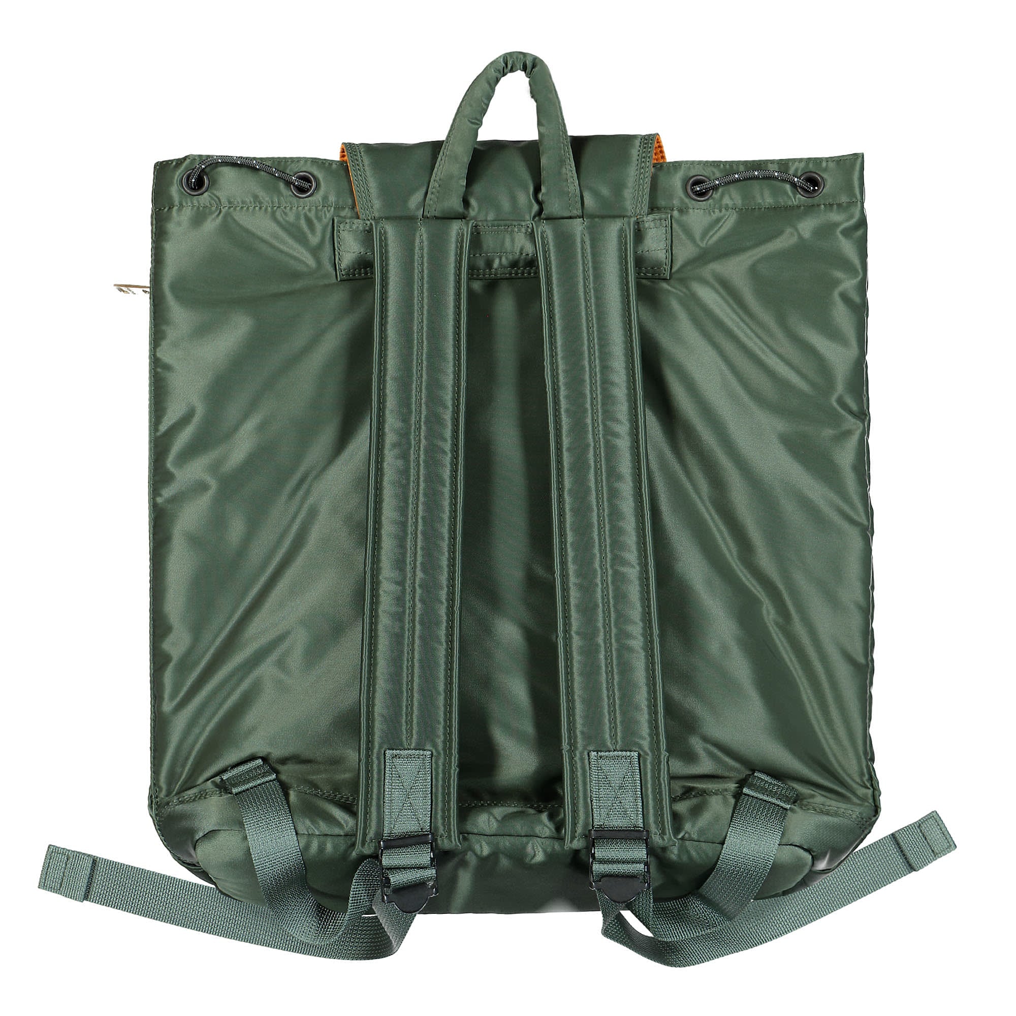 Porter-Yoshida & Co. Tanker Rucksack Sage Green Backpacks Close-up | Overkill