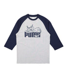Puma Noah x Puma Raglan Longsleeve Light Gray Heather Longsleeves 622725 04 | Overkill