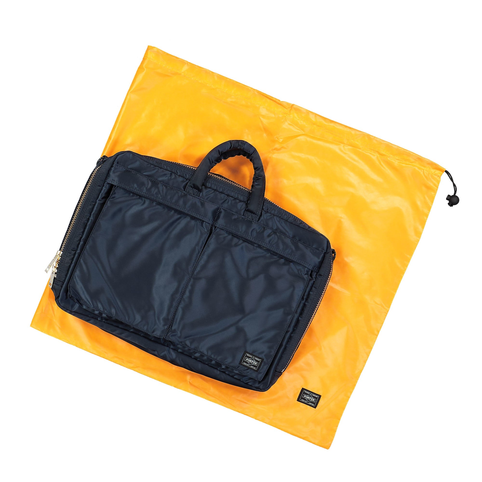 Porter-Yoshida & Co. Tanker 2Way Briefcase Iron Blue Briefcases & Messenger Bags Detail view 2 | Overkill