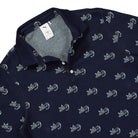 Puma Jacquard Polo Puma Navy Polo Shirts Close-up | Overkill