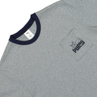 Puma Pocket Tee Medium Gray Heather T-Shirts Close-up | Overkill