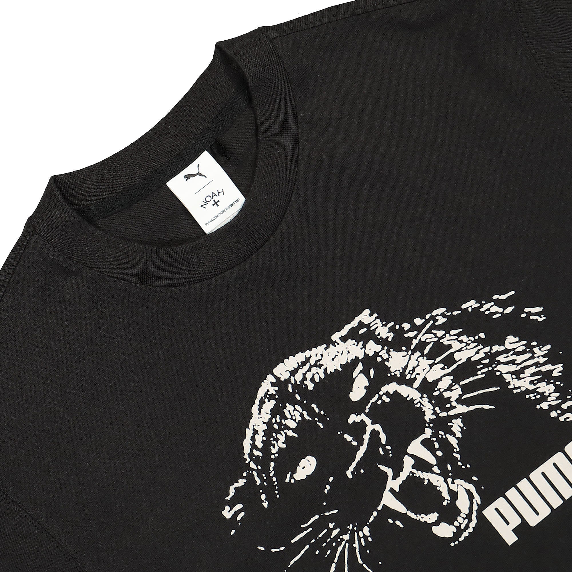 Puma Graphic Tee Puma Black T-Shirts Close-up | Overkill