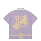 Puma Knitted Jersey Vivid Violet Polo Shirts Close-up | Overkill