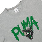 Puma Graphic Tee Light Gray Heather T-Shirts Close-up | Overkill