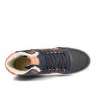 Hummel slim stadil winter waxed canvas Ombre Blue Sneakers  Detailfoto | Overkill