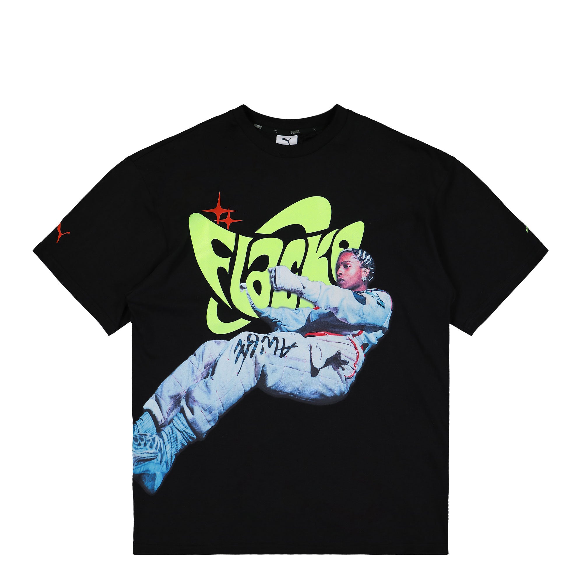A$AP Rocky x Puma Flacko Drive Tee Puma Black T-Shirts 633389 01 | Overkill