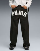A$AP Rocky x Puma Printed Denim Pants Puma Black - Denim Jeans 633396 01 On Model Front View | Overkill
