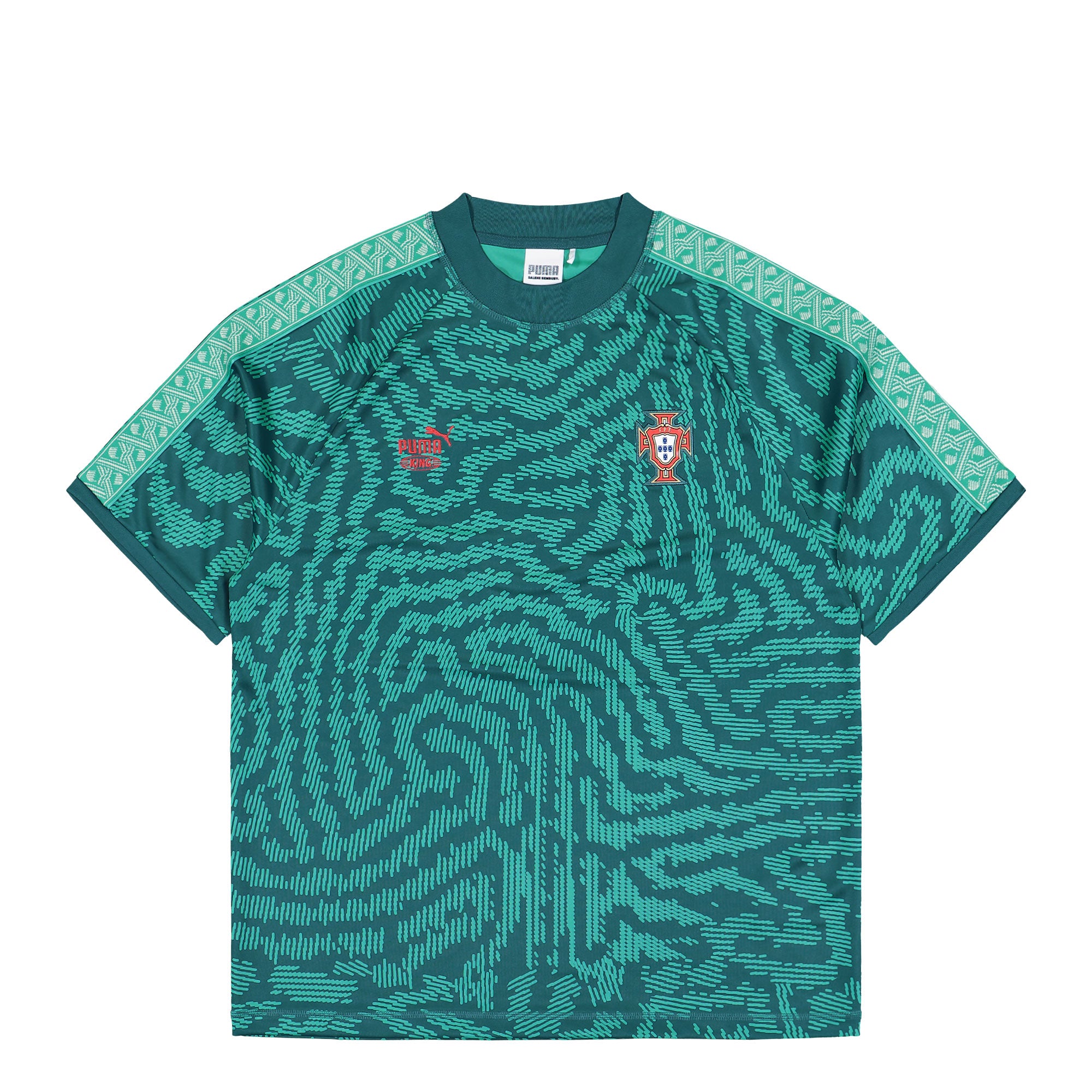 Salehe Bembury x FPF x Puma King Jersey Jade Frost T-Shirts Jade Frost | Overkill

