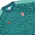 Salehe Bembury x FPF x Puma King Jersey Jade Frost T-Shirts Jade Frost Detailfoto | Overkill

