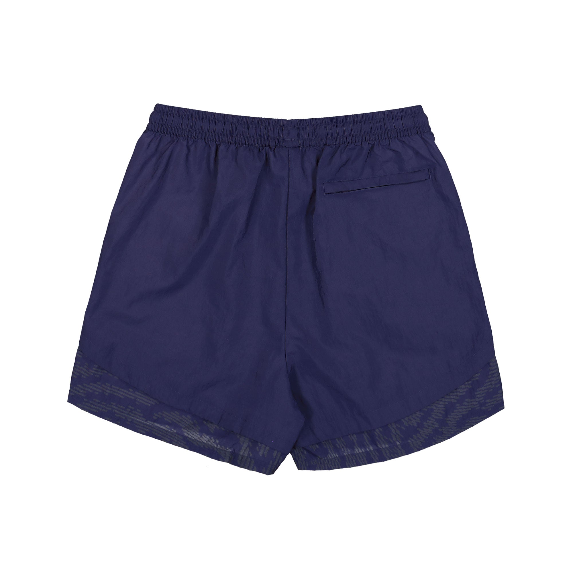 Salehe Bembury x FPF x Puma King Shorts Deep Plum Shorts 635104 64 Close-up | Overkill
