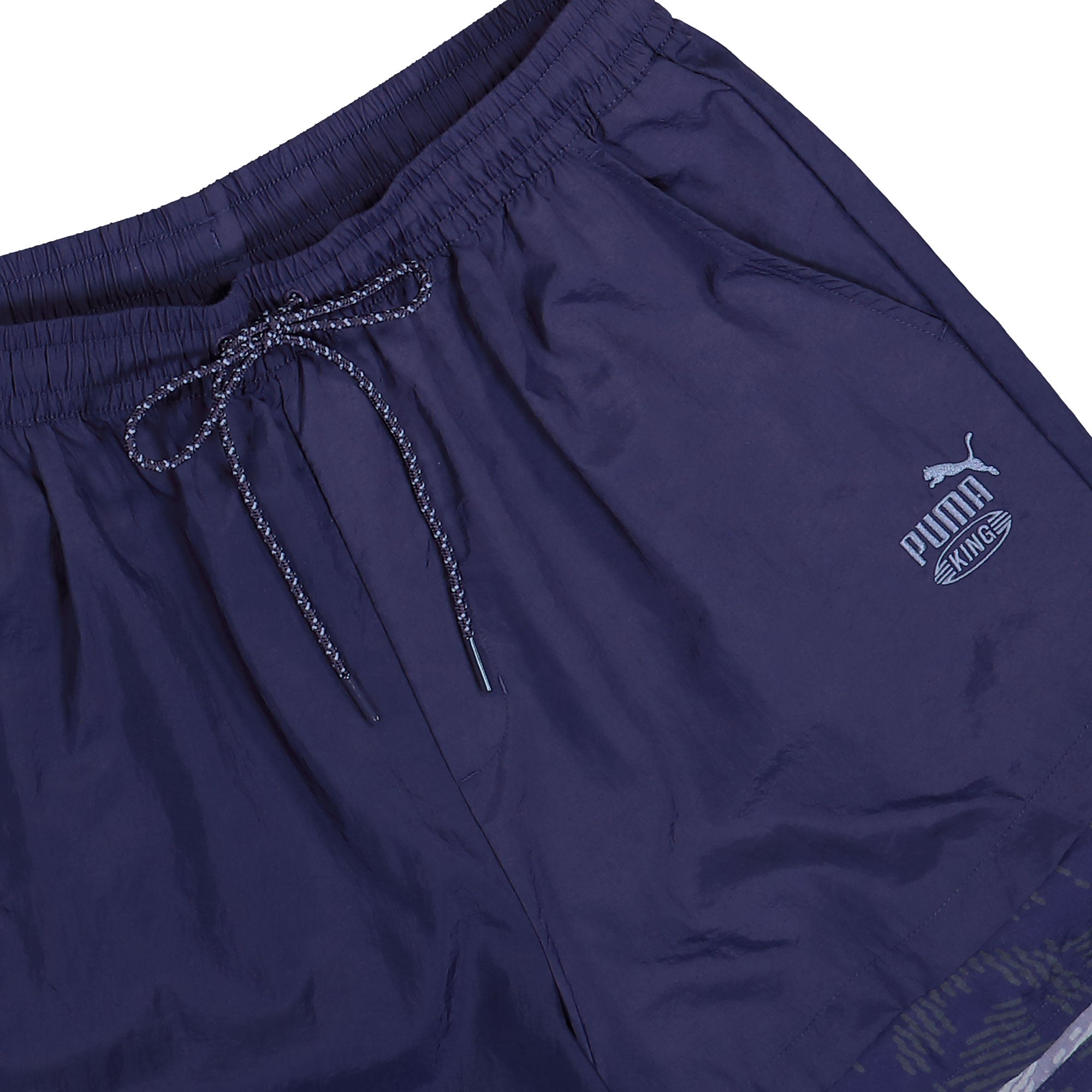 Salehe Bembury x FPF x Puma King Shorts Deep Plum Shorts 635104 64 Detail View 1 | Overkill
