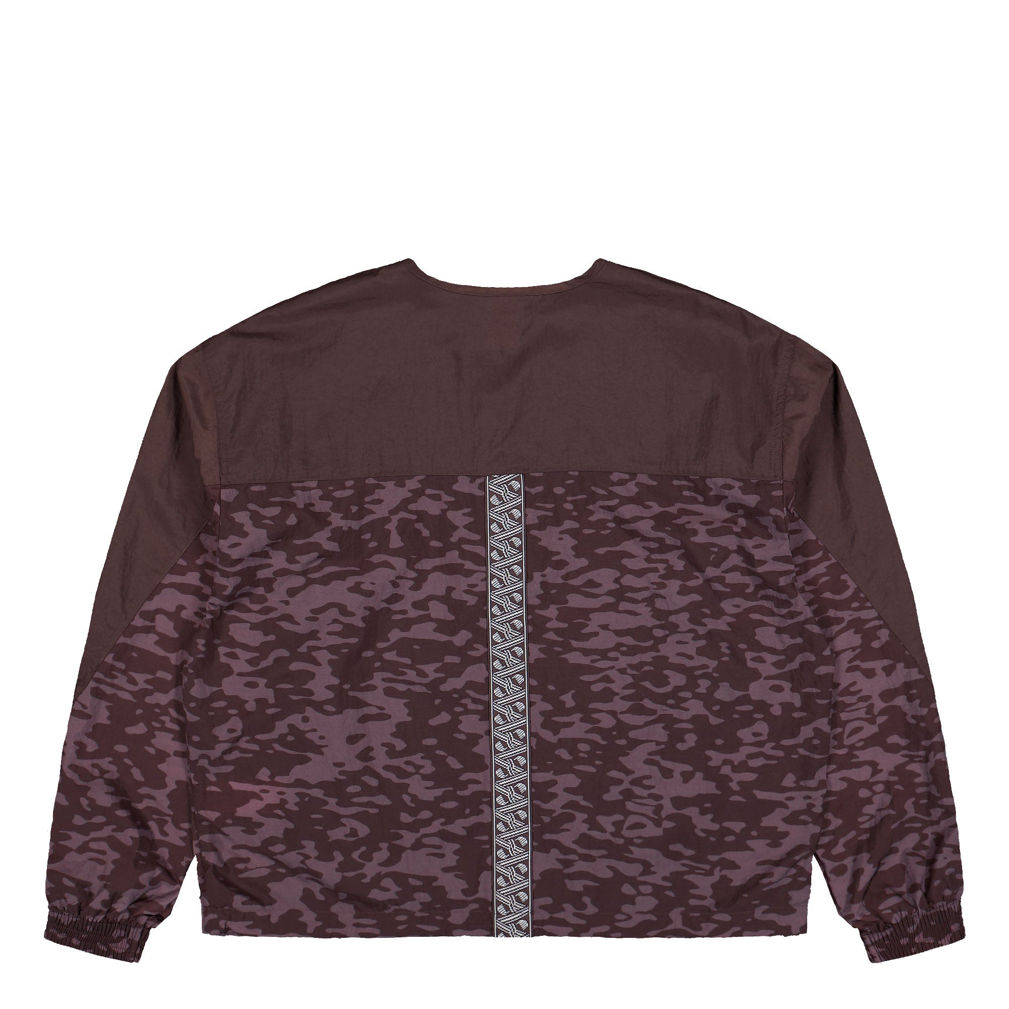 Salehe Bembury x FPF x Puma King Track Jacket Chocolate Brown Track Jackets 635129 13 Close-up | Overkill
