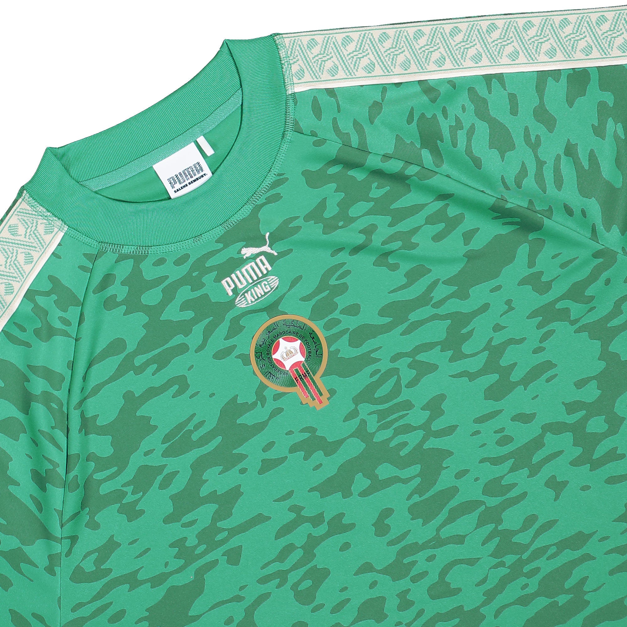 Salehe Bembury x FRMF x Puma King Jersey Jade Frost T-Shirts 635131 56 Detailfoto | Overkill
