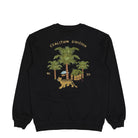 Maharishi Story Cloth Scenic Crew Sweat Black Sweatshirts 6361 Close-up | Overkill
