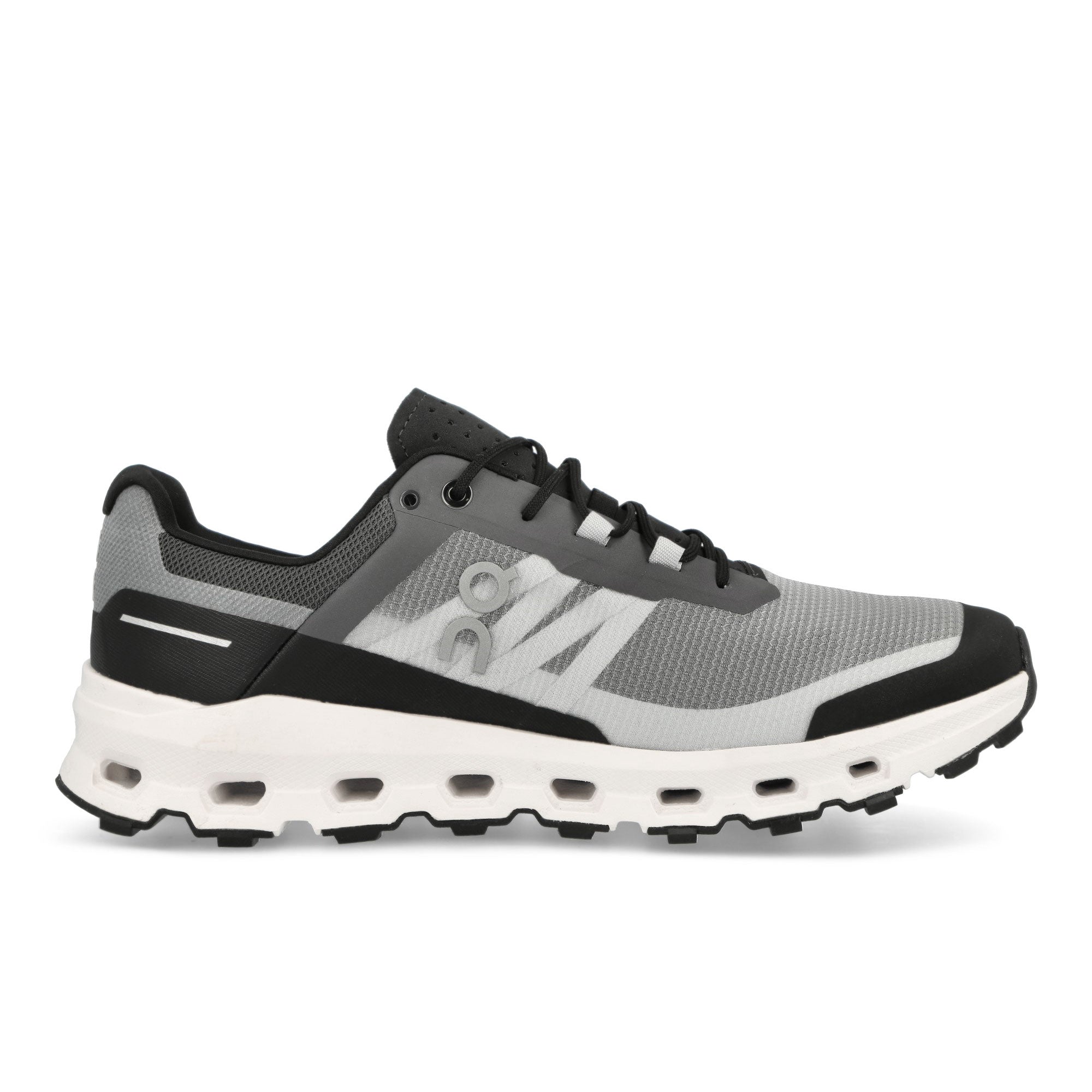 On Cloudvista Black / White Low Top Sneakers  Silhouette | Overkill