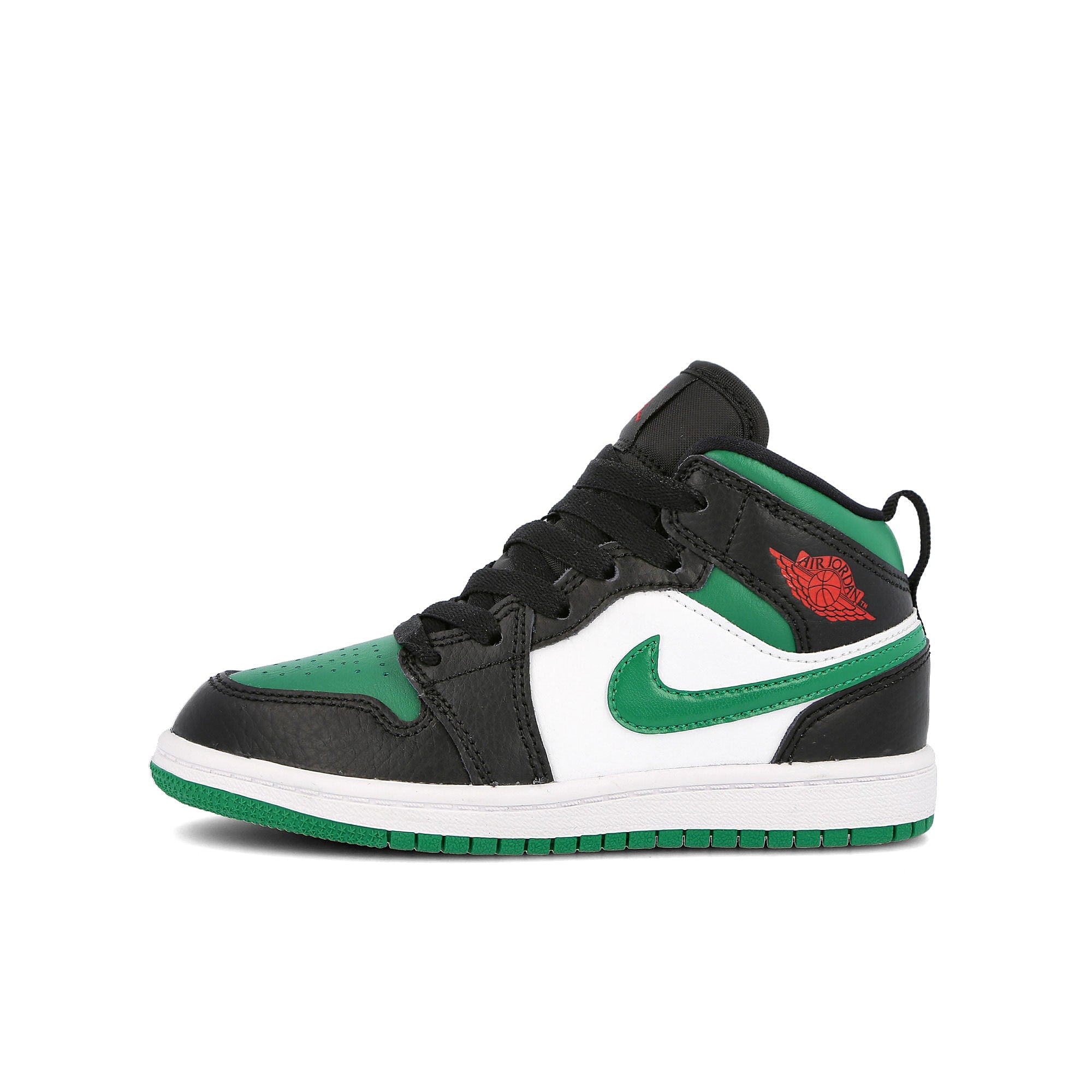 Jordan Air Jordan 1 Mid PS Black-Pine Green - White - Gym Red Mid Top Sneakers 640734 067 | Overkill