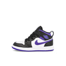 Jordan Air Jordan 1 Mid PS Black / Dark Iris - White  640734 095 | Overkill