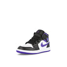 Jordan Air Jordan 1 Mid PS Black / Dark Iris - White  Detailfoto | Overkill