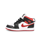 Jordan Air Jordan 1 Mid PS White / Gym Red - Black  640734 122 | Overkill