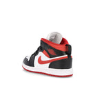 Jordan Air Jordan 1 Mid PS White / Gym Red - Black  Close-up | Overkill