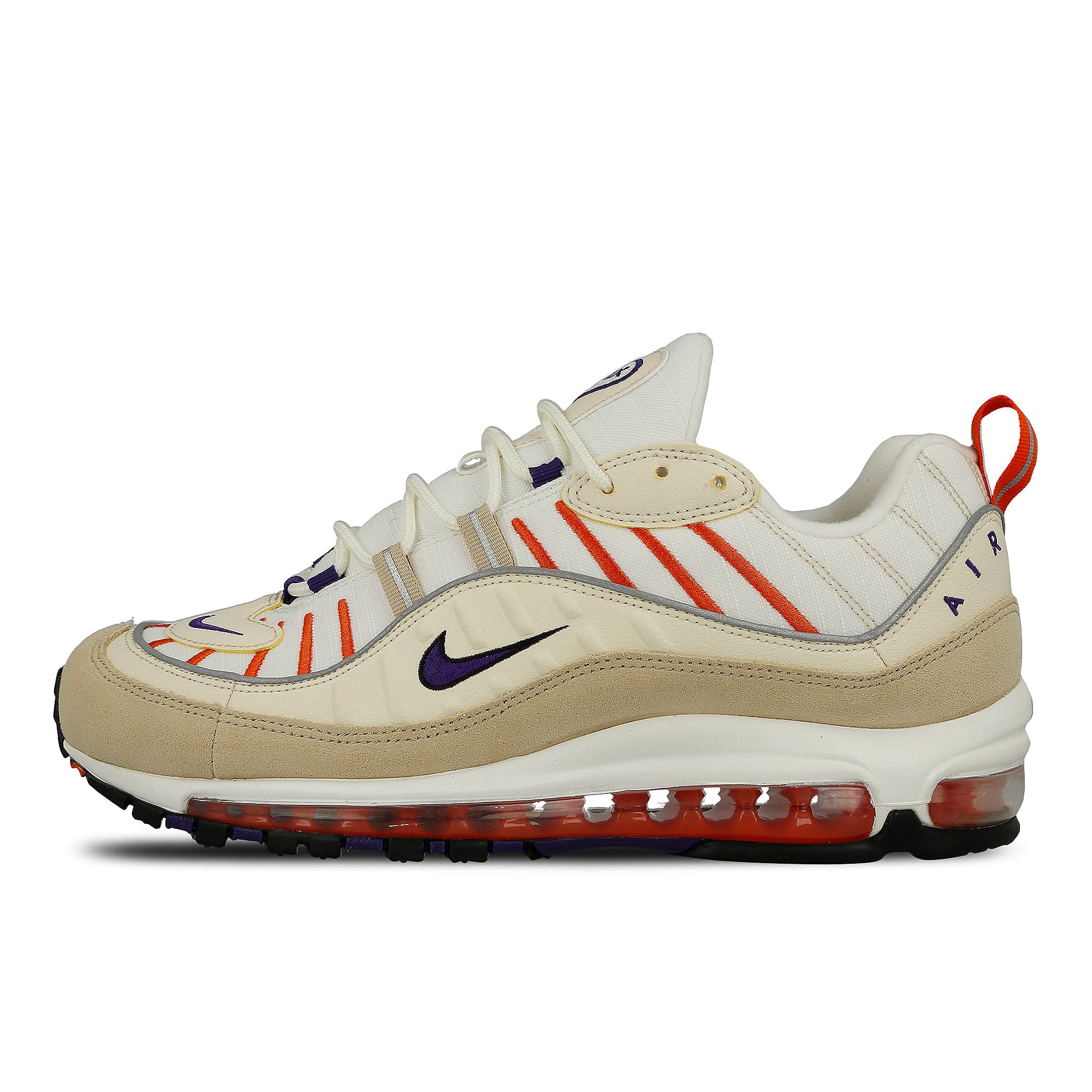Nike air max 98 Sail-Court Purple - Light Cream - Desert Ore Sneakers 640744 108 | Overkill