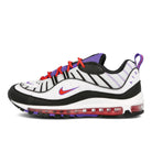 Nike air max 98 White-Black - Psychic Purple Sneakers 640744 110 | Overkill