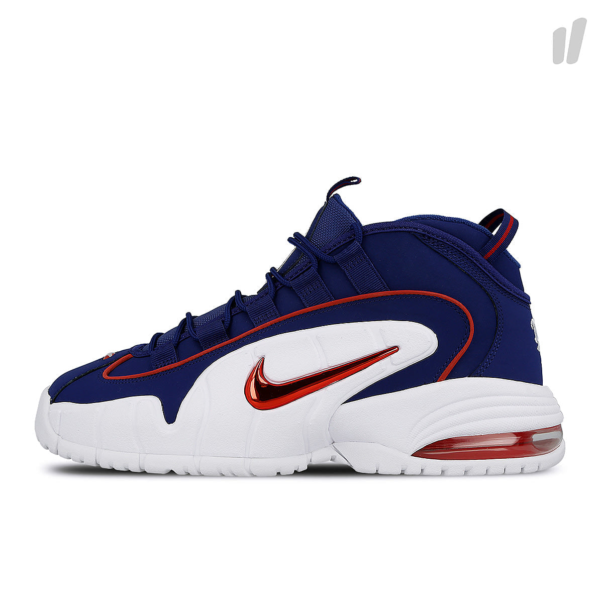 Nike air max penny Deep Royal Blue-Gym Red - White Sneakers 685153 400 | Overkill