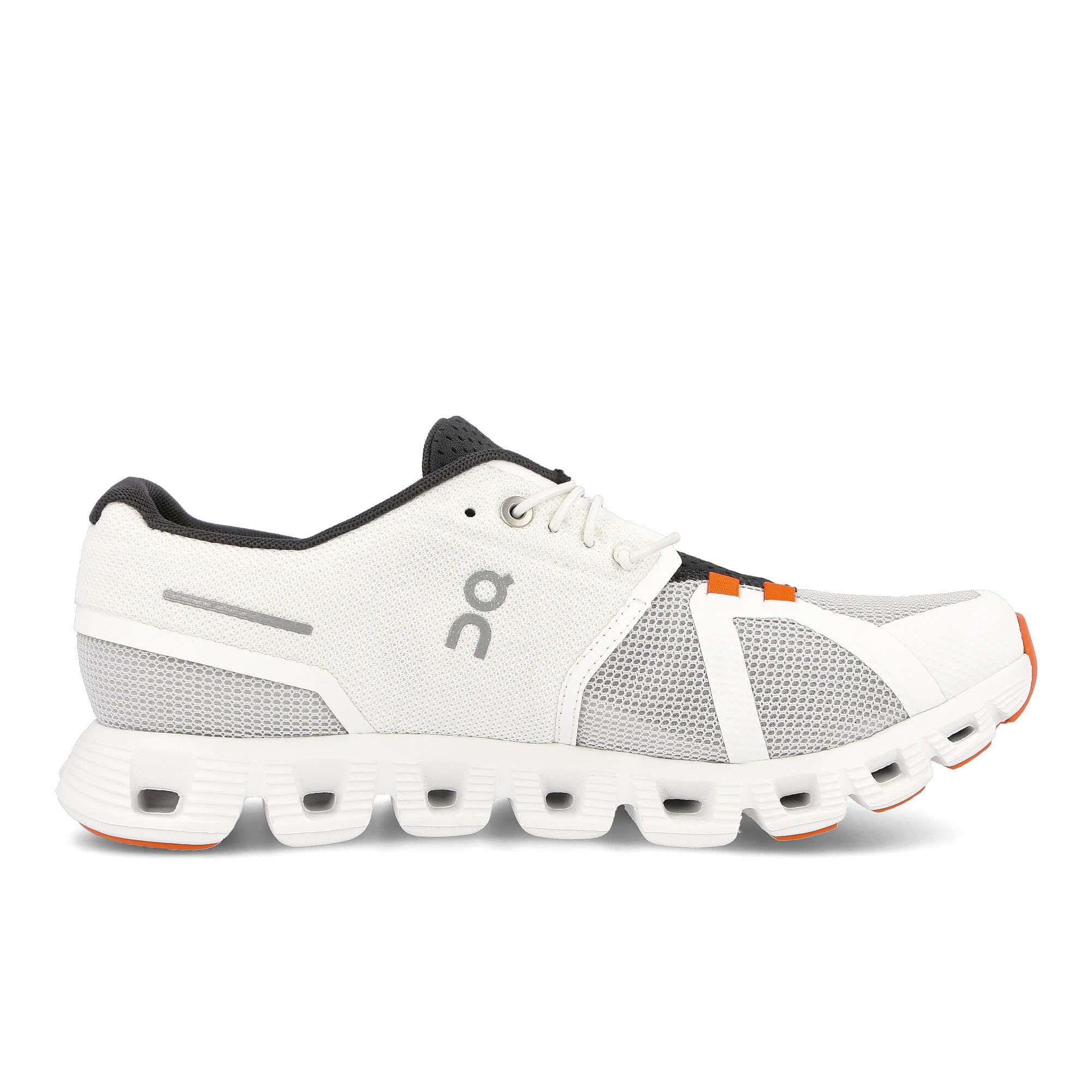 On cloud 5 push White / Flame Low Top Sneakers  Silhouette | Overkill