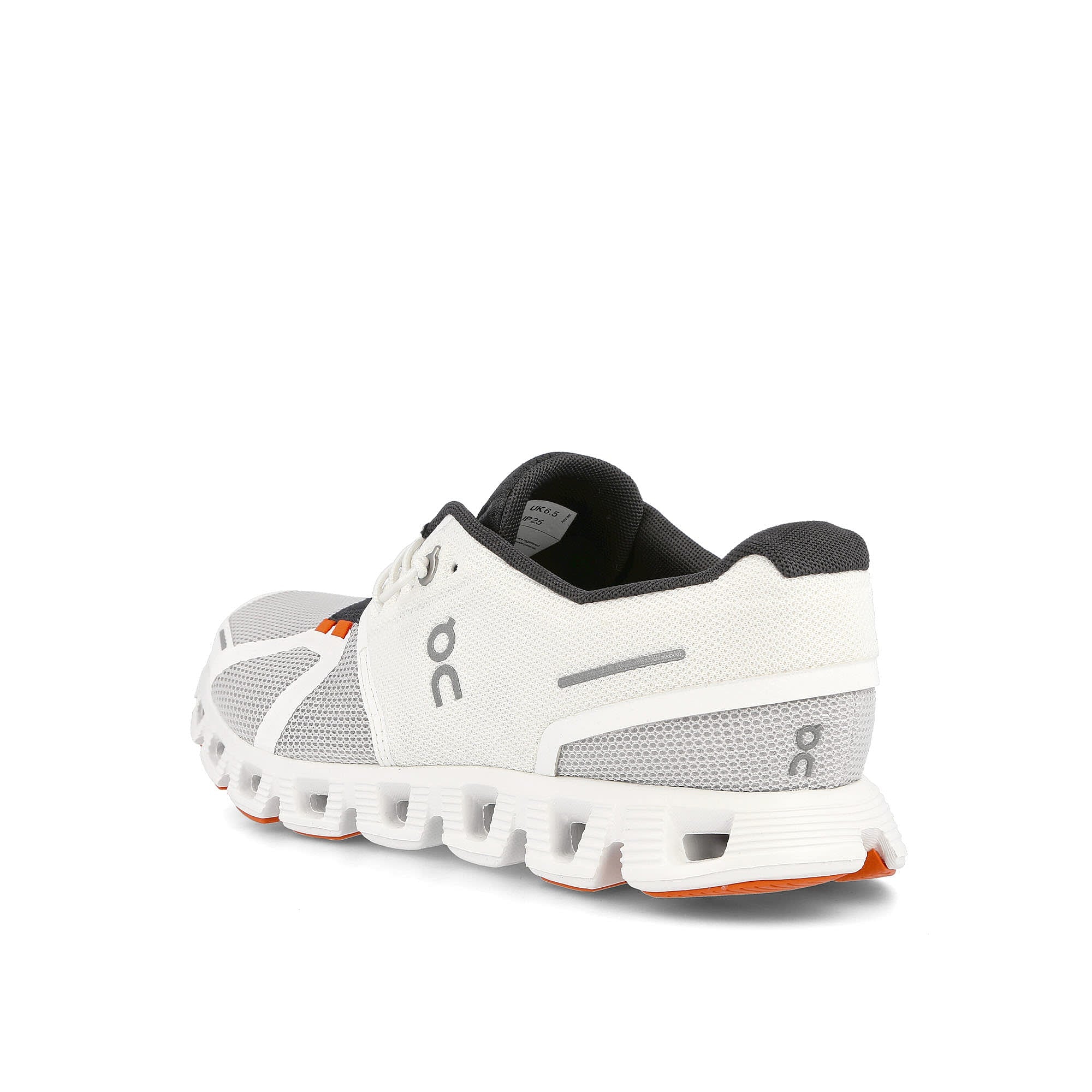 On cloud 5 push White / Flame Low Top Sneakers  Material | Overkill