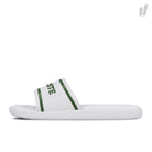 Lacoste l.30 slide 118 2 cam White-Green Slides, Sandals & Slippers 7-35CAM0061082 | Overkill