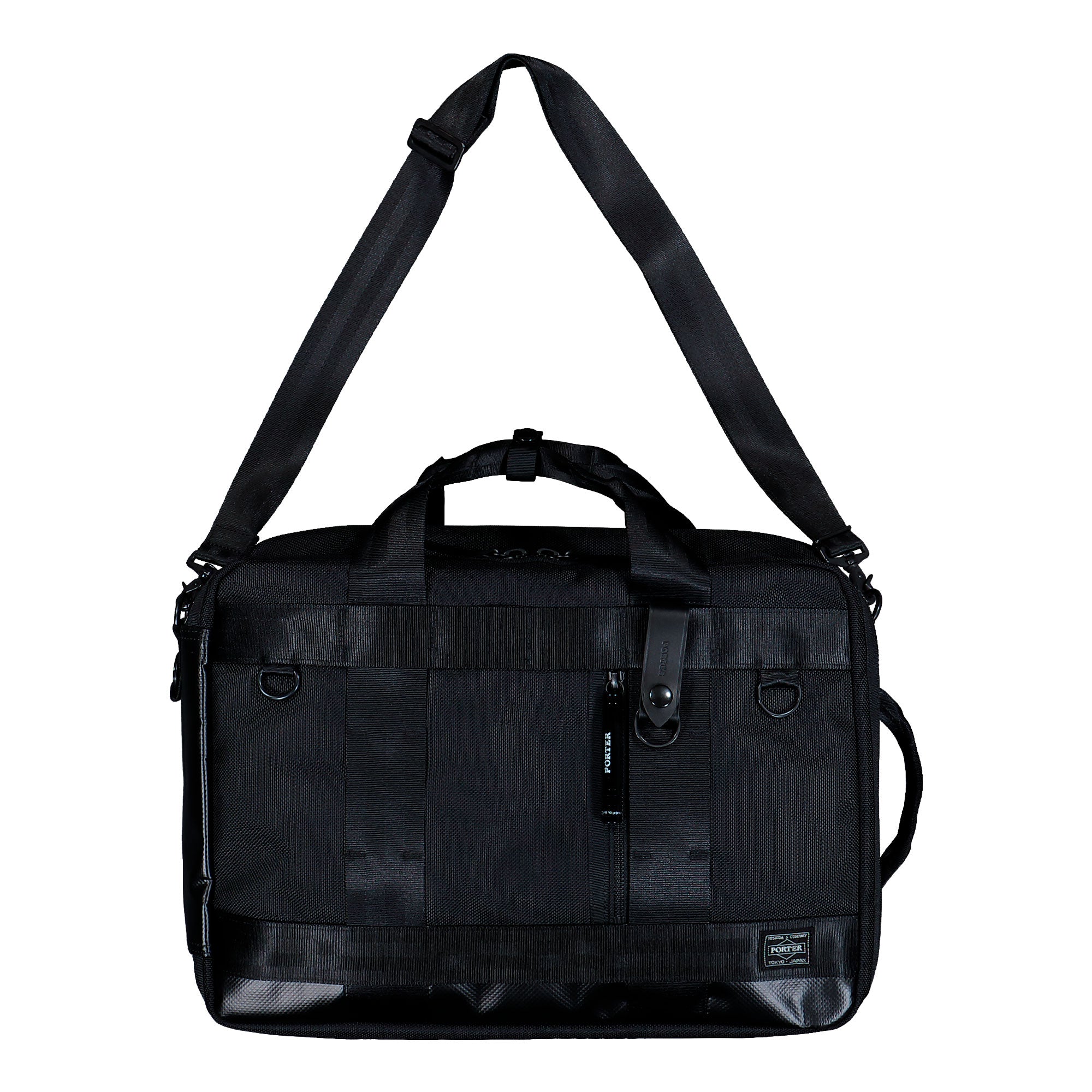 【美品】PORTER / HEAT 3WAY BRIEFCASE Porter-Yoshida & Co. Heat 3Way Briefcase Black at CareOfCarl.com