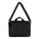 Porter-Yoshida & Co. Heat 2Way Briefcase Black Briefcases & Messenger Bags Close-up | Overkill