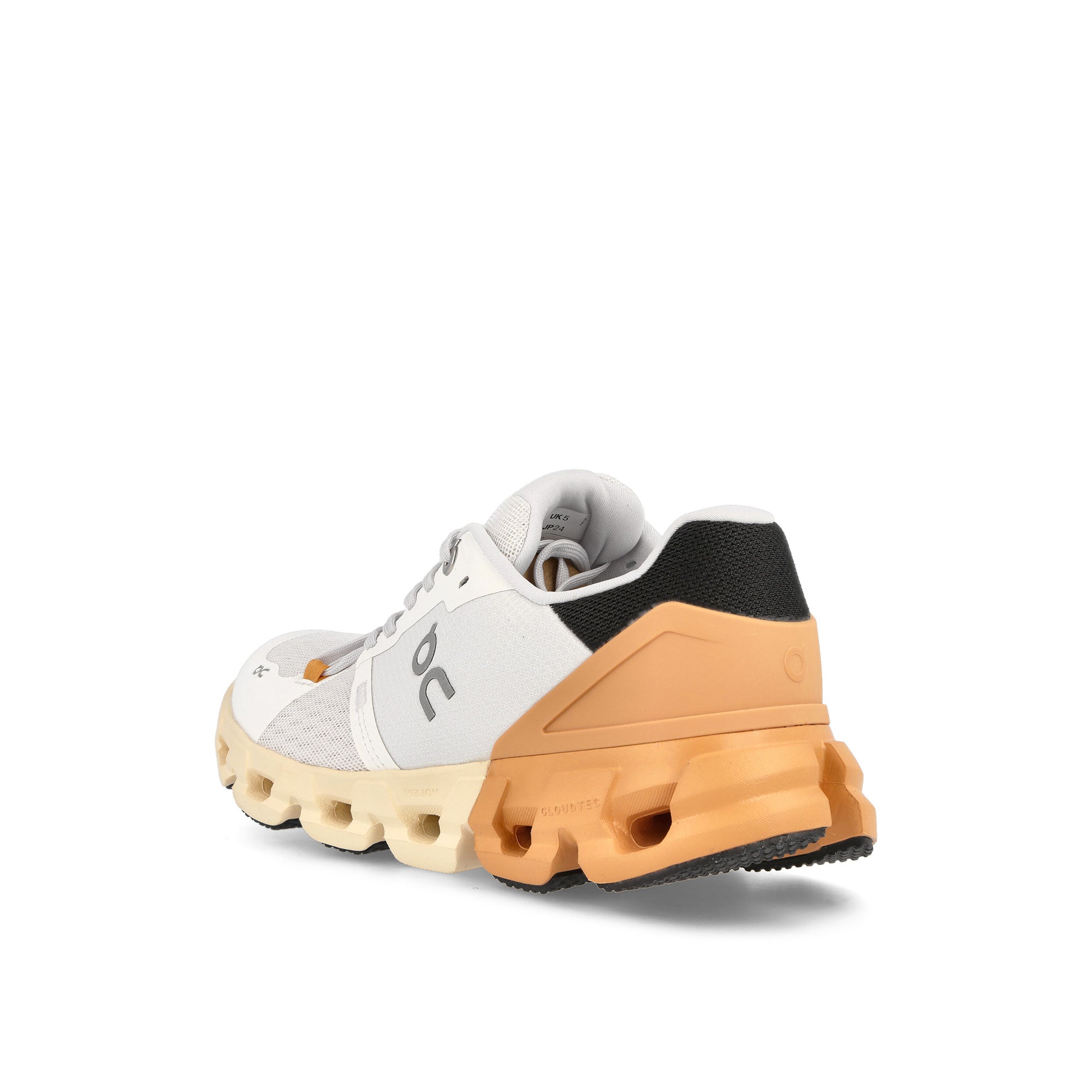 On Cloudflyer 4 White / Copper Low Top Sneakers 71.98667 Material | Overkill
