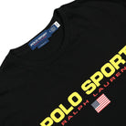 Polo Ralph Lauren Polo Sport Classic-Fit T-Shirt Polo Black T-Shirts Close-up | Overkill