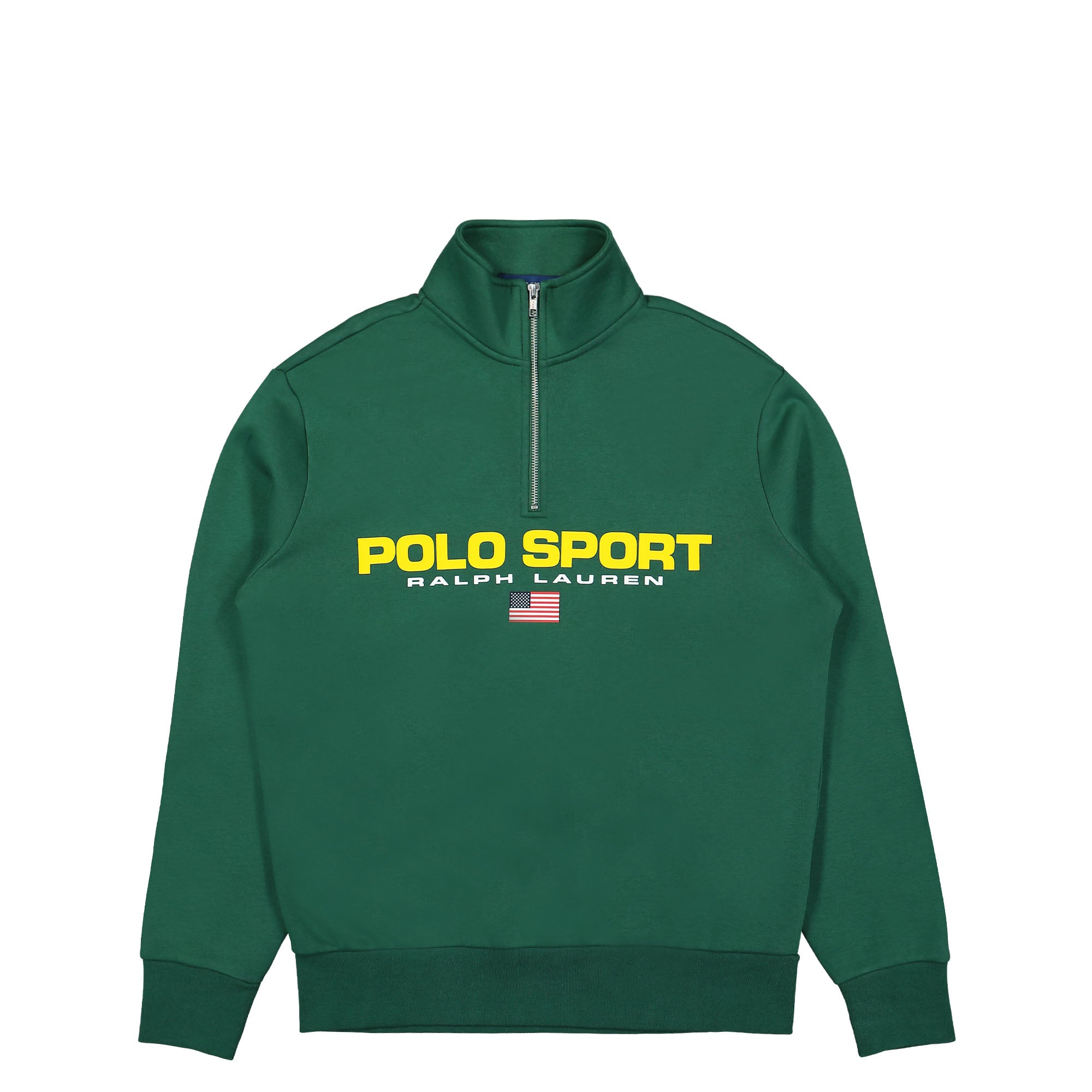Polo Ralph Lauren Polo Sport Half-Zip Sweatshirt Kelly Green Sweatshirts 710835766015 | Overkill
