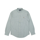 Polo Ralph Lauren Slim-Fit Oxford Shirt Green / White Shirts 710852738001 | Overkill