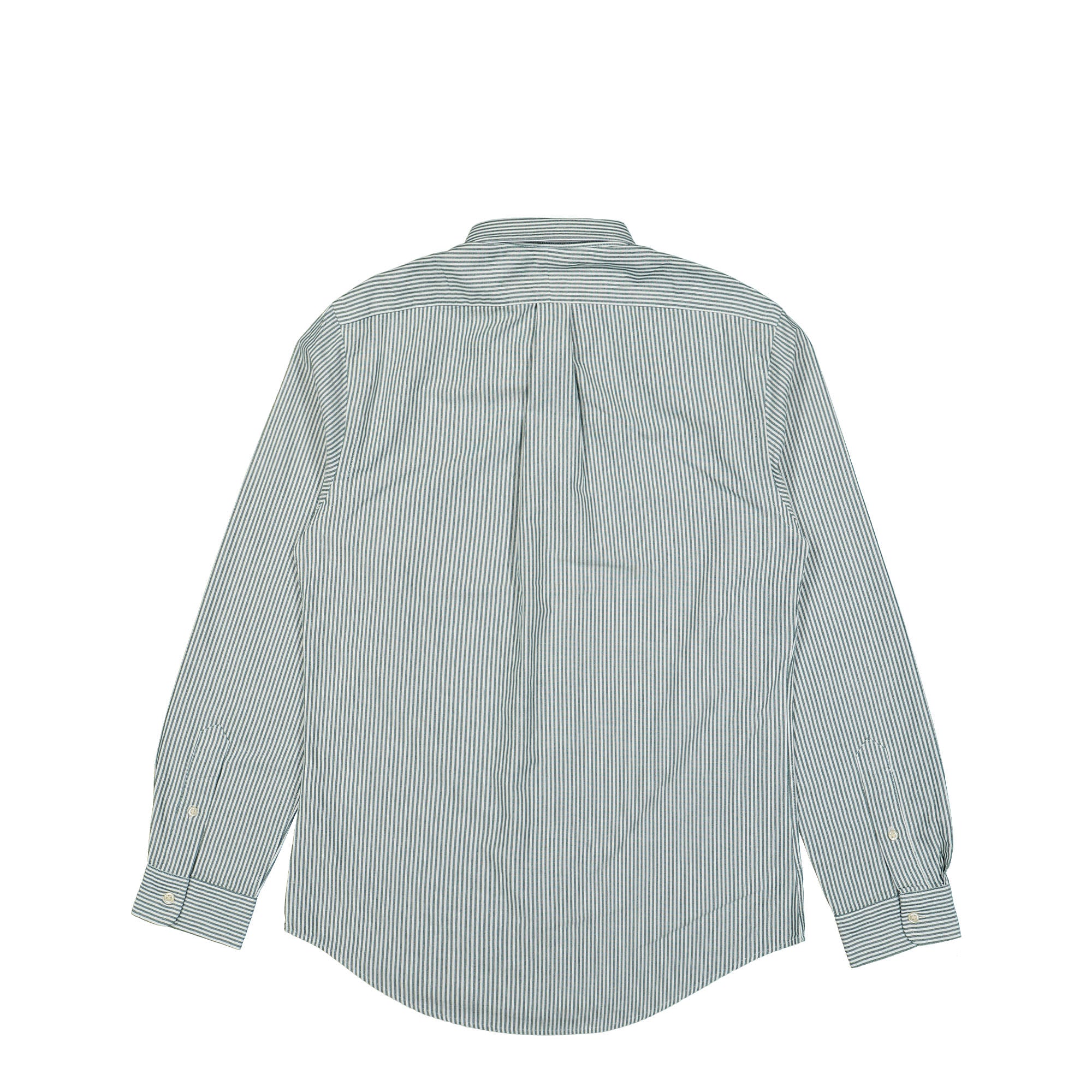 Polo Ralph Lauren Slim-Fit Oxford Shirt Green / White Shirts Material | Overkill